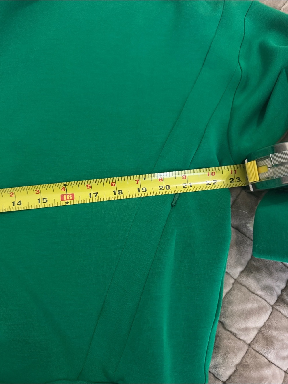SPANX Vibrant Green Zip-Front Bomber Jacket - Picture 4 of 4